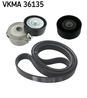 Set curea transmisie cu caneluri VKMA 36135 SKF